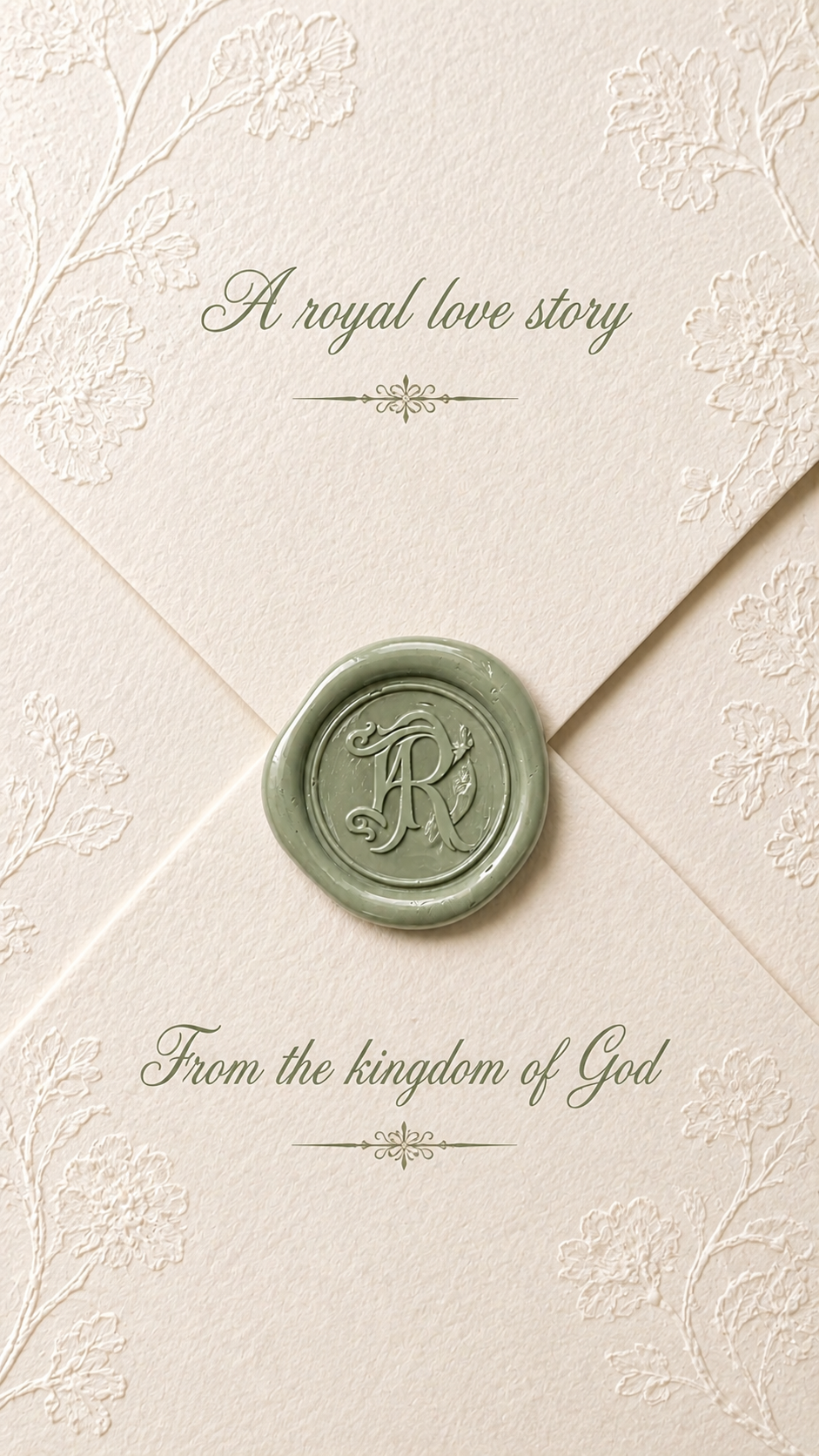 Wedding envelope — Anita & Richard
